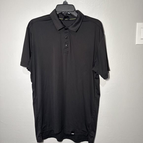Truewerk Other - Truewerk Edo Polo Shirt Mens Size M Black Stretch Short Sleeve Everyday Ops